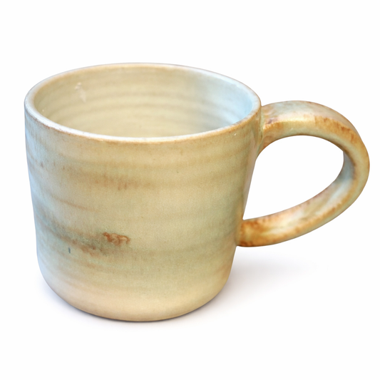 Handmade Ceramic Espresso Cup - Sage Green Tone