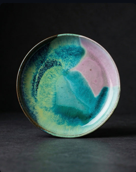 Handmade Ceramic Plate - 19cm