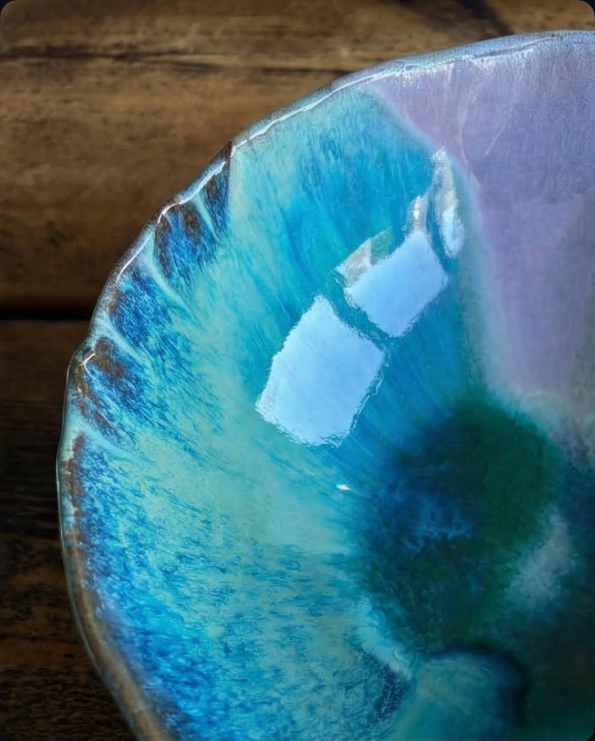 Handmade Ceramic Centrepiece Bowl - 25cm