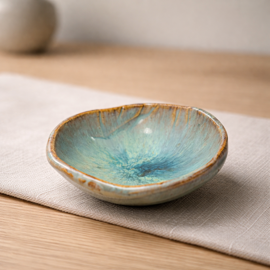 Handmade Ceramic Condiment Dish - 9cm