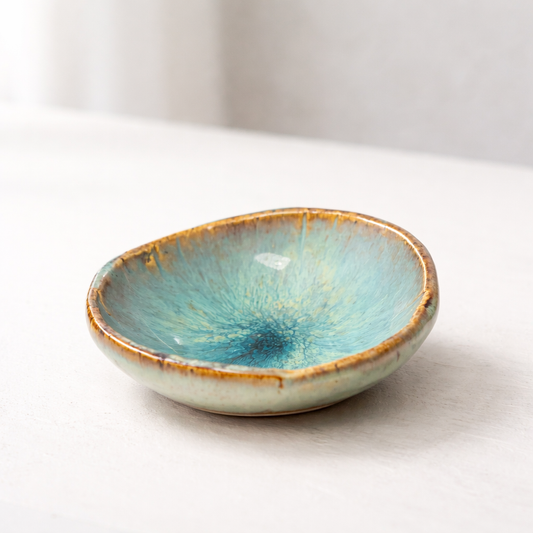 Handmade Ceramic Condiment Dish - 9cm