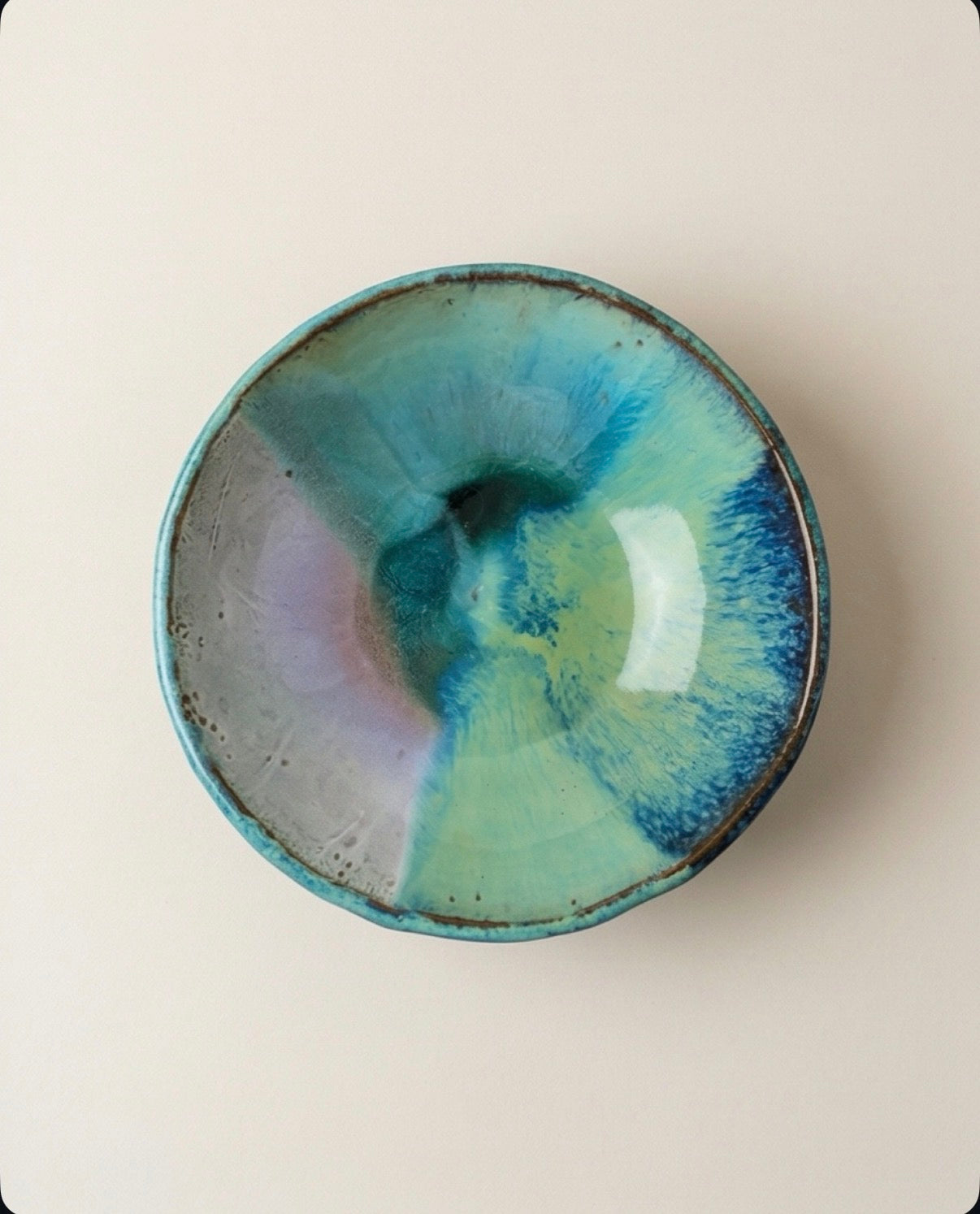 Handmade Ceramic Serving Bowl - 23.5cm