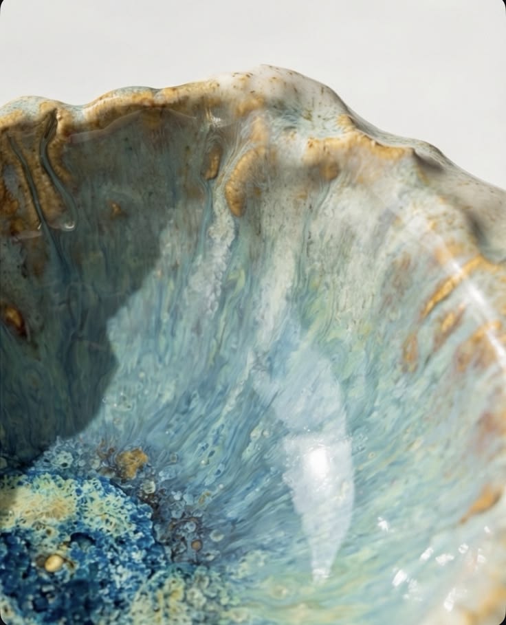 Handmade Shell-Inspired Ceramic Dish
